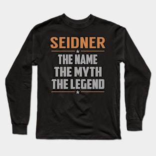SEIDNER The Name The Myth The Legend Long Sleeve T-Shirt